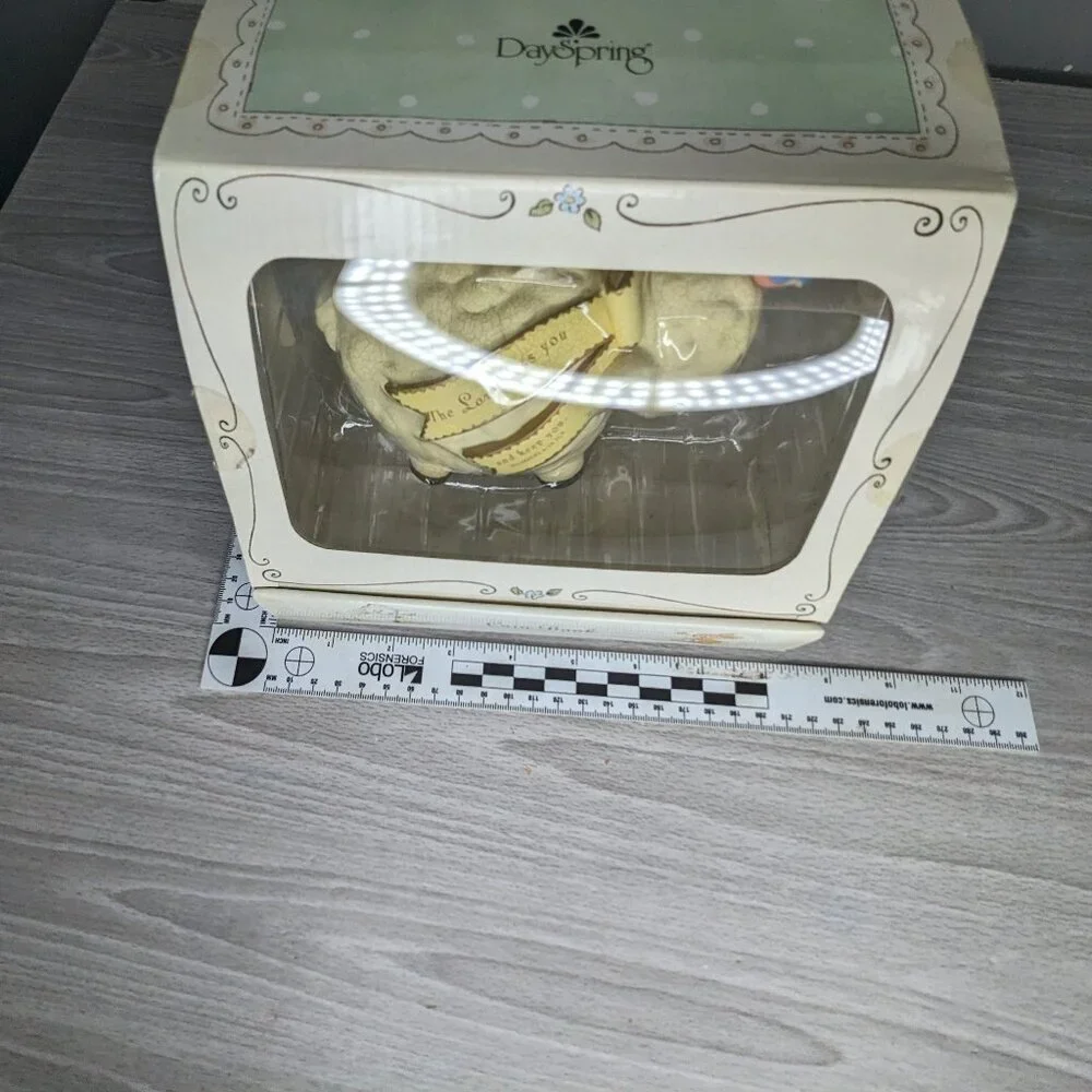DaySpring Really Wooly Ceramic Coin Bank NWT